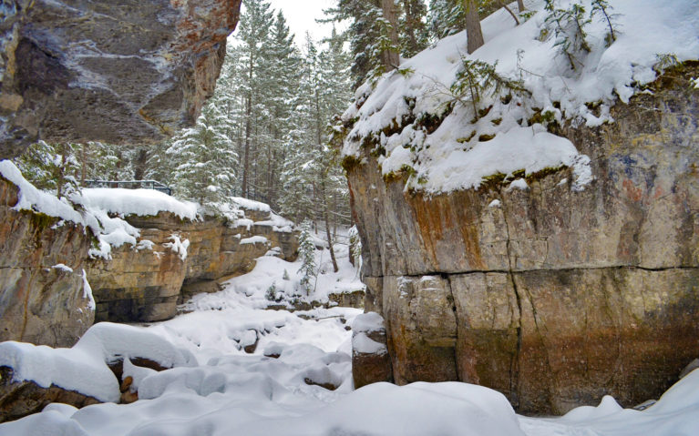 Maligne Canyon is a Must On Any Alberta Road Trip Itinerary :: I've Been Bit! A Travel Blog