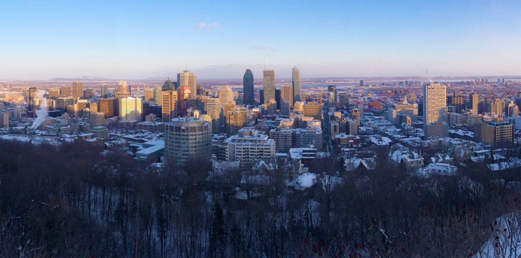 Fun Fact: it is illegal for companies to build skyscrapers taller than Mont Royal itself!