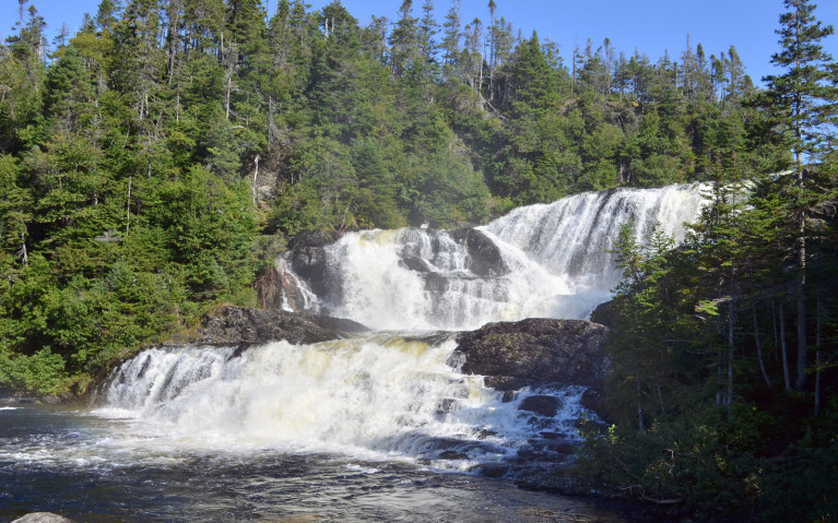 Another Shot of Baker's Brook Falls :: I've Been Bit! A Travel Blog 