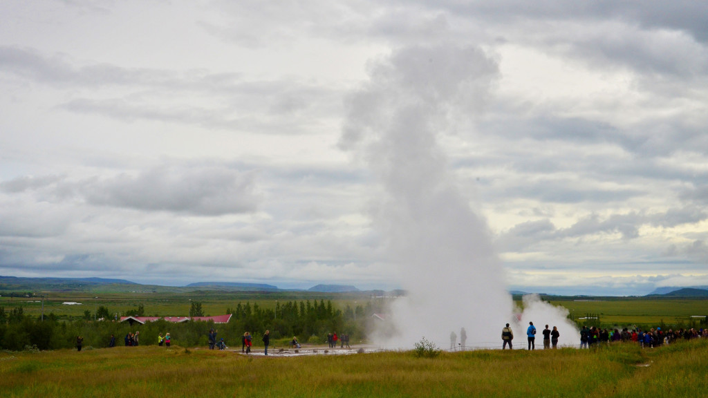 Always fun to watch the geyser!