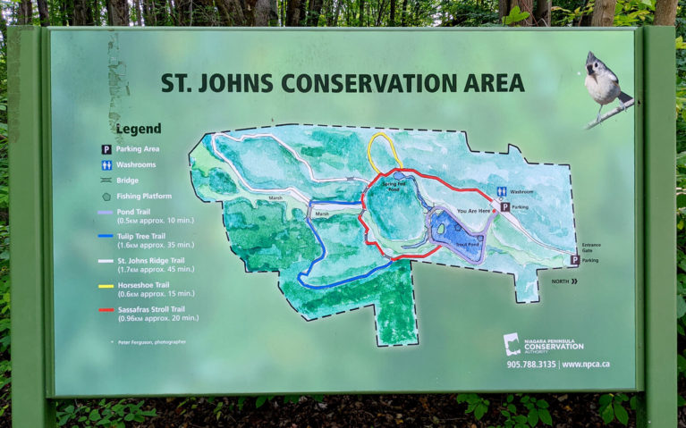 St Johns Conservation Area Trail Map :: I've Been Bit! Travel Blog