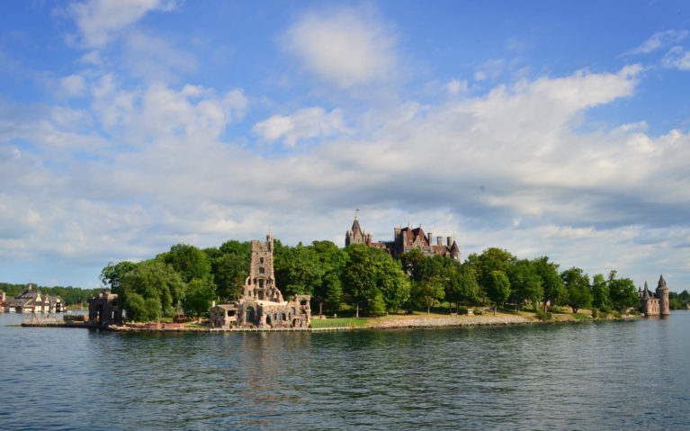 View of Boldt Castle from a Thousand Islands Cruise :: I've Been Bit! Travel Blog