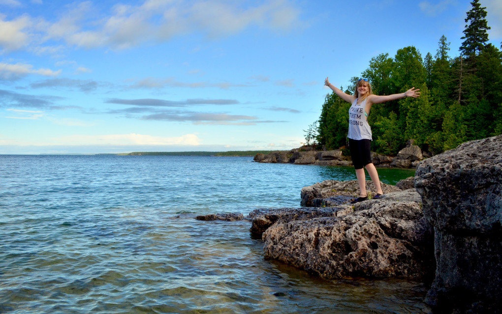 Lindsay on the shores of Georgian Bay :: I've Been Bit! Travel Blog