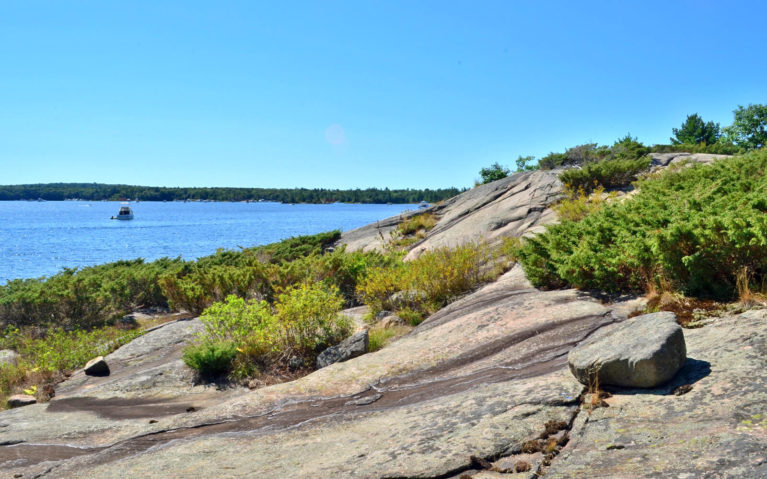 Canadian Shield on Beausoleil Island :: I've Been Bit! Travel Blog