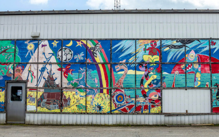 McDonalds Corners Farmers Market Mural in Lanark County :: I've Been Bit! Travel Blog