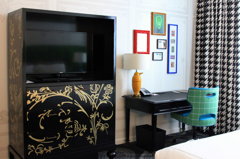 Another Shot of the Room at the Kimpton Hotel Monaco in Pittsburgh :: I've Been Bit! Travel Blog