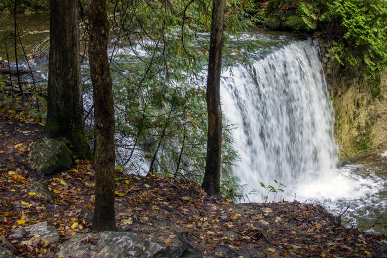 I've Been Bit! A Travel Blog - Grey County Autumn Adventures Hoggs Falls Hiking