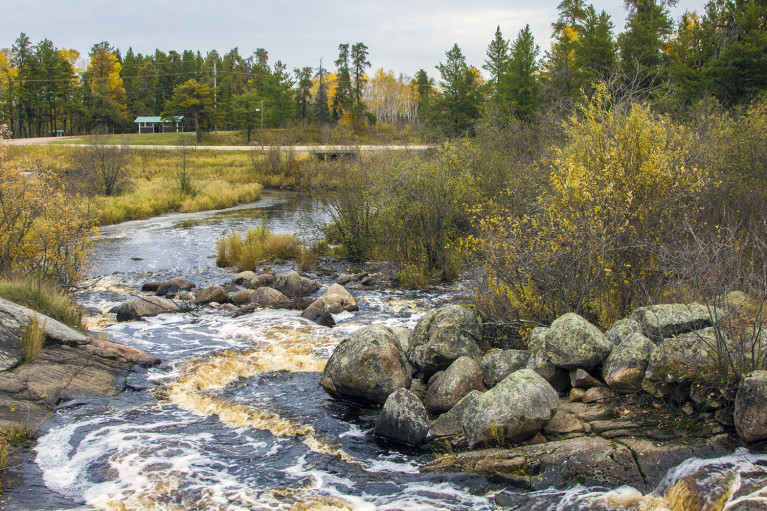 Waterfall in Whiteshell Provincial Park - 20+ Photos Guaranteed to Inspire a Manitoba Road Trip :: I've Been Bit! A Travel Blog