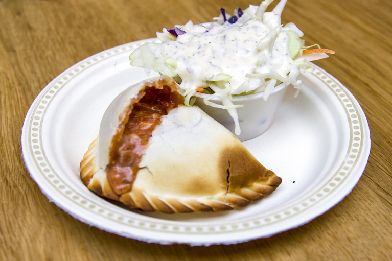 Empanada from The Forks Market, Manitoba Road Trip - 7 Days of Canadian Prairie Adventure :: I've Been Bit A Travel Blog