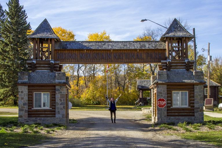 Riding Mountain National Park East Gate, Manitoba Road Trip - 7 Days of Canadian Prairie Adventure :: I've Been Bit A Travel Blog