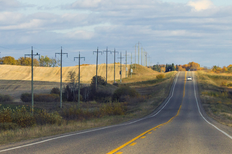 View from Road, Manitoba Road Trip - 7 Days of Canadian Prairie Adventure :: I've Been Bit A Travel Blog