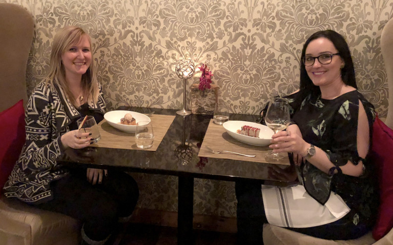Girls Dinner Date at Cabin Hockley Valley :: I've Been Bit! A Travel Blog 