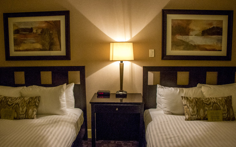 Our Comfy Beds at Hockley Valley Resort - A Girls Getaway :: I've Been Bit! A Travel Blog 