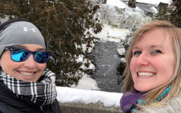 Rockwood Falls Selfie :: I've Been Bit! A Travel Blog