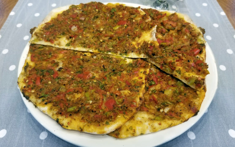 Lahmacun is a Delicious Turkish Dish & Could be Considered Turkish Fast Food too! :: I've Been Bit! A Travel Blog