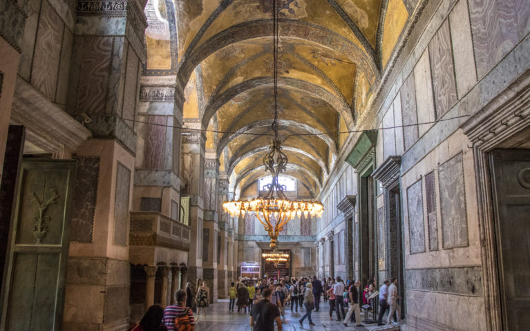 Hagia Sophia Hallway :: I've Been Bit! A Travel Blog
