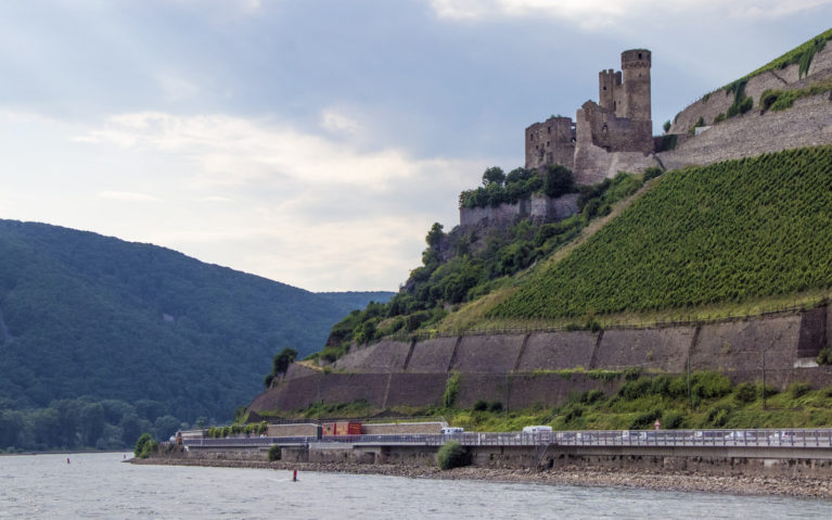 Burg Ehrenfels from the Rhine River :: I've Been Bit! A Travel Blog