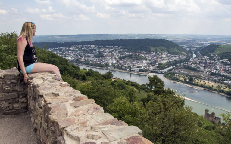 View of the Rhine River from the Rossel :: I've Been Bit! A Travel Blog