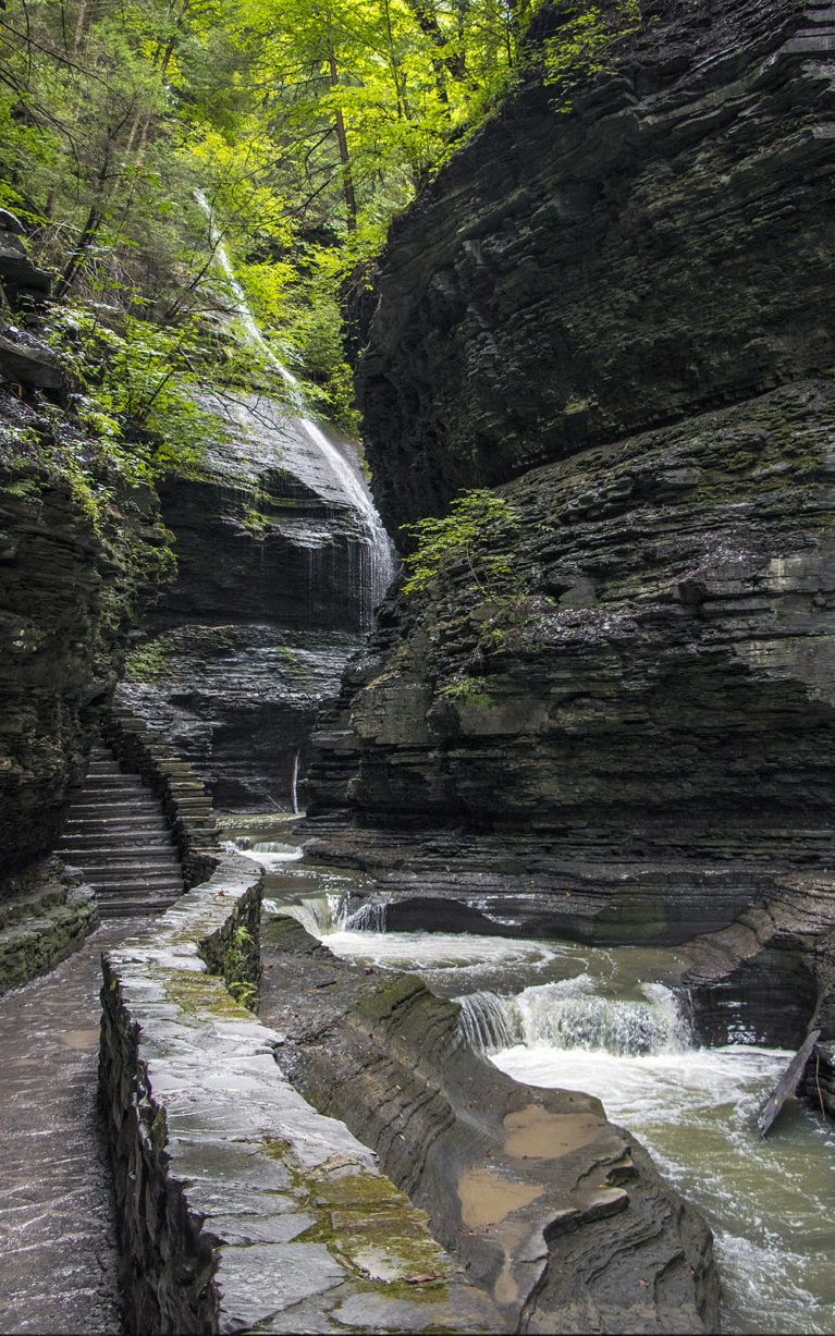 Things to Do in Watkins Glen NY? Hike to Rainbow Falls! :: I've Been Bit! A Travel Blog