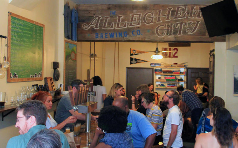 Allegheny City Brewing in Pittsburgh :: I've Been Bit! A Travel Blog