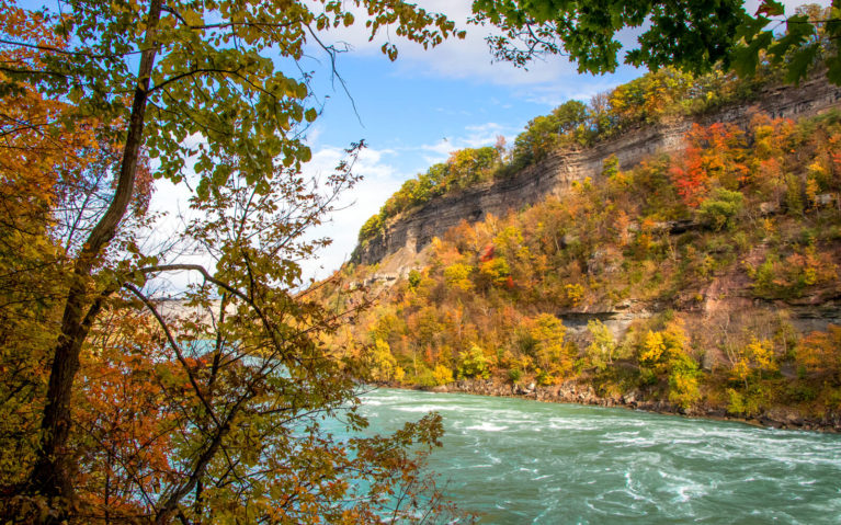 Fall Colours and the Niagara River :: I've Been Bit! A Travel Blog