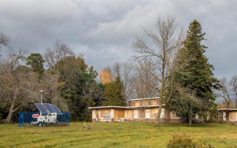 Security Cameras at the Bowmanville POW Camp :: I've Been Bit! A Travel Blog