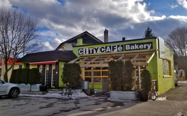 The Outside of City Cafe Bakery Coffee Shop Kitchener :: I've Been Bit! Travel Blog