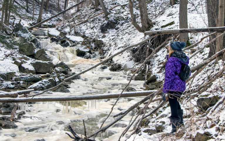 Lindsay, Winter Hiking in Hamilton, Ontario :: I've Been Bit! A Travel Blog