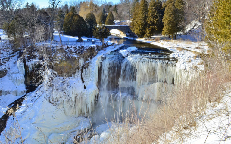 Webster's Falls, Hamilton in Winter :: I've Been Bit! A Travel Blog