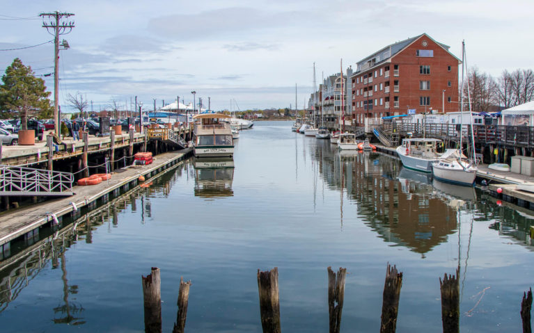 View from the Portland Harbor from the Old Port in Portland, Maine :: I've Been Bit! Travel Blog