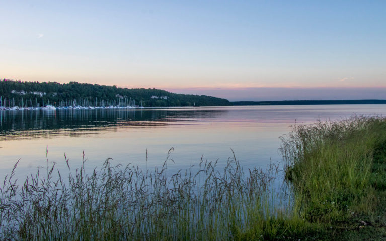 View of the Sunset from Bluewater Park in Wiarton Ontario :: I've Been Bit! Travel Blog