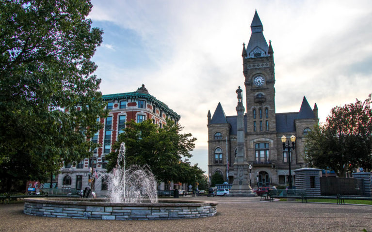 View of the Buildings in Downtown Butler PA :: I've Been Bit! Travel Blog