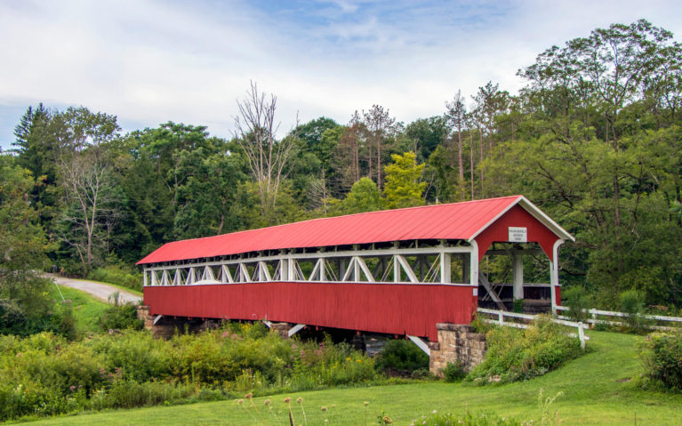 Barronvale Covered Bridge in the Laurel Highlands :: I've Been Bit! Travel Blog