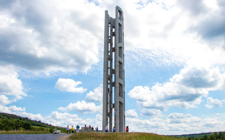 Tower of Voices at the Flight 93 Memorial :: I've Been Bit! Travel Blog