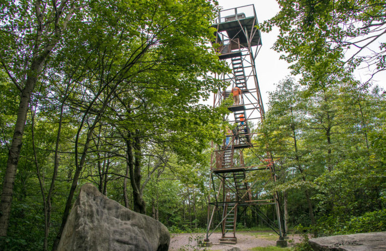 View of the Mt Davis Observation Tower from Below :: I've Been Bit! Travel Blog