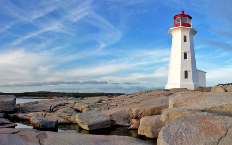 The Iconic Lighthouse at Peggy's Cove in Nova Scotia :: I've Been Bit! Travel Blog