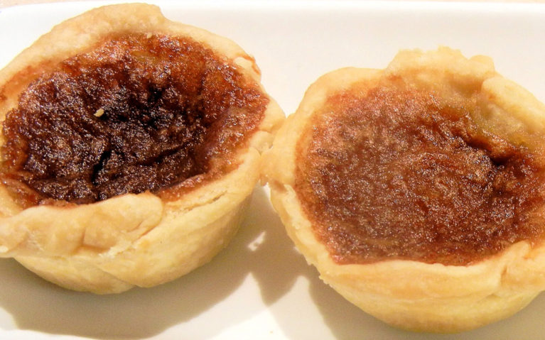 Stock Photo of Butter Tarts on a Plate :: I've Been Bit! Travel Blog