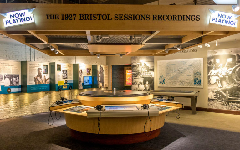 Inside One of the Birthplace of Country Music Museum Exhibits :: I've Been Bit! Travel Blog