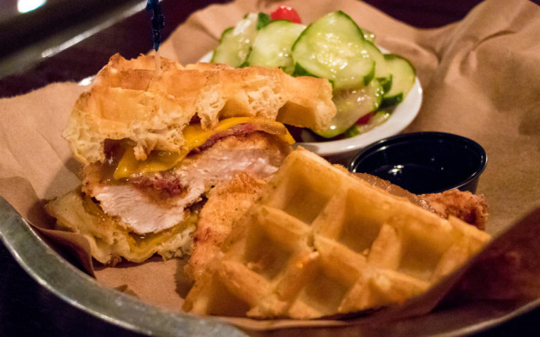 Wafflewich at Jimmy Madison's in Harrisonburg, Just Some of the Delicious Eats on a Virginia Road Trip :: I've Been Bit! Travel Blog