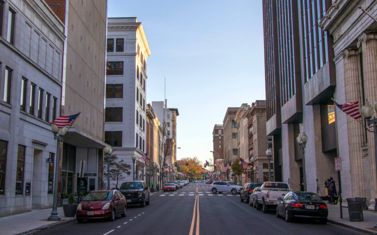View of One of the Streets in Roanoke :: I've Been Bit! Travel Blog
