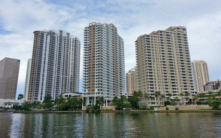 View of the Buildings in Brickell Miami :: I've Been Bit! Travel Blog