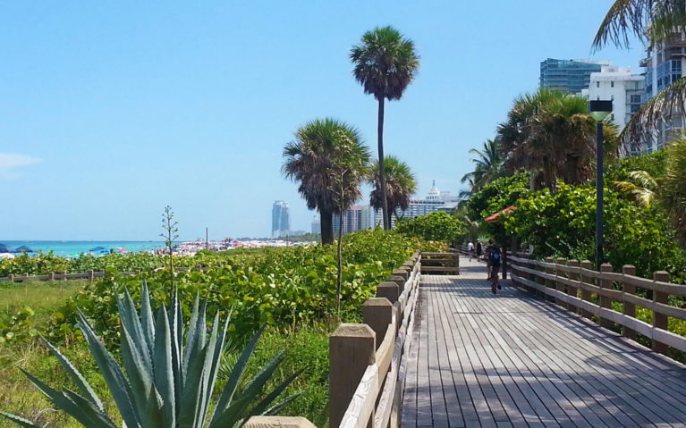 Miami Beach Boardwalk on a Sunny Day :: I've Been Bit! Travel Blog