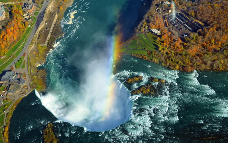 View of Niagara Falls from Above, One of the Top Ontario Road Trips :: I've Been Bit! Travel Blog