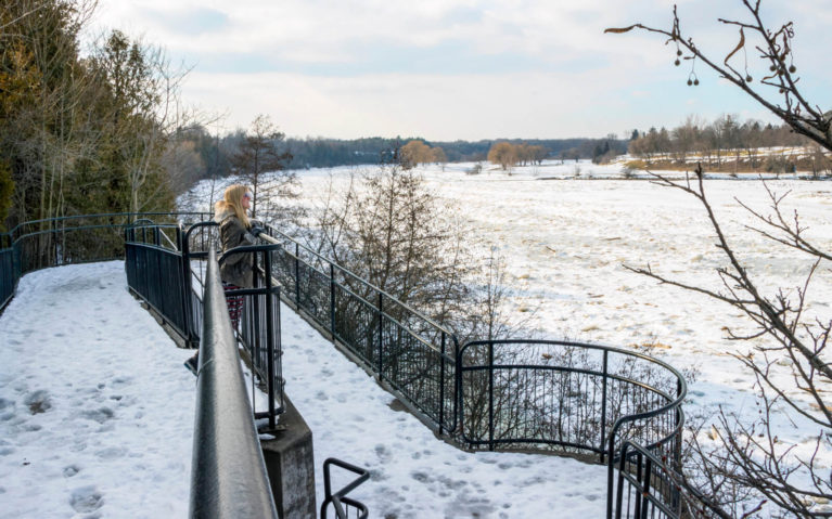 Views of the Grand River Along the Grand Trunk Trail in Cambridge :: I've Been Bit! Travel Blog