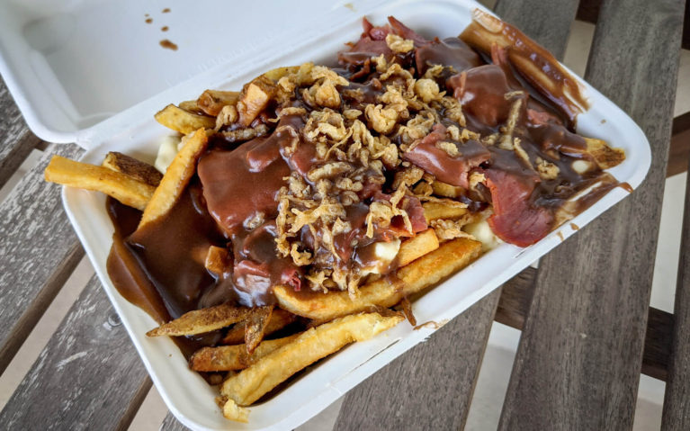 Deli Poutine from Hangry Harry's :: I've Been Bit! Travel Blog