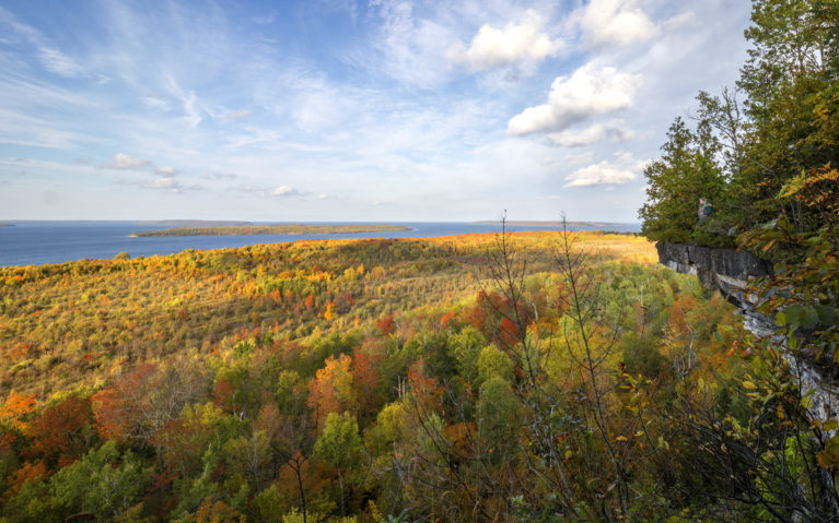Views of Skinners Bluff in the Fall :: I've Been Bit! Travel Blog