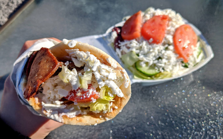 Opa'z Greek Gyro and Salad :: I've Been Bit! Travel Blog