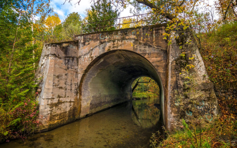 Old Railway Bridge in the Orono Crown Lands :: I've Been Bit! Travel Blog