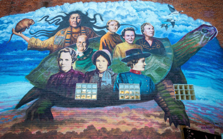 Bowmanville's Women of Distinction Mural :: I've Been Bit! Travel Blog