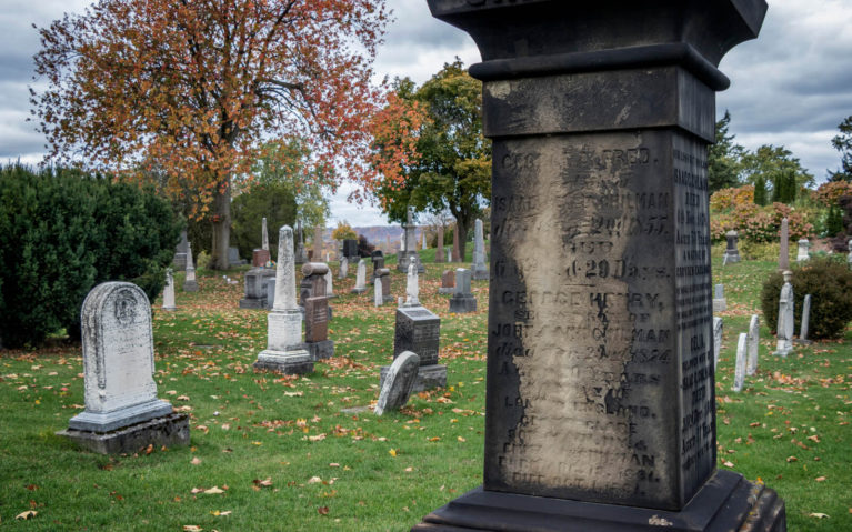 Some of the Tombstones in Hamilton Cemetery :: I've Been Bit! Travel Blog